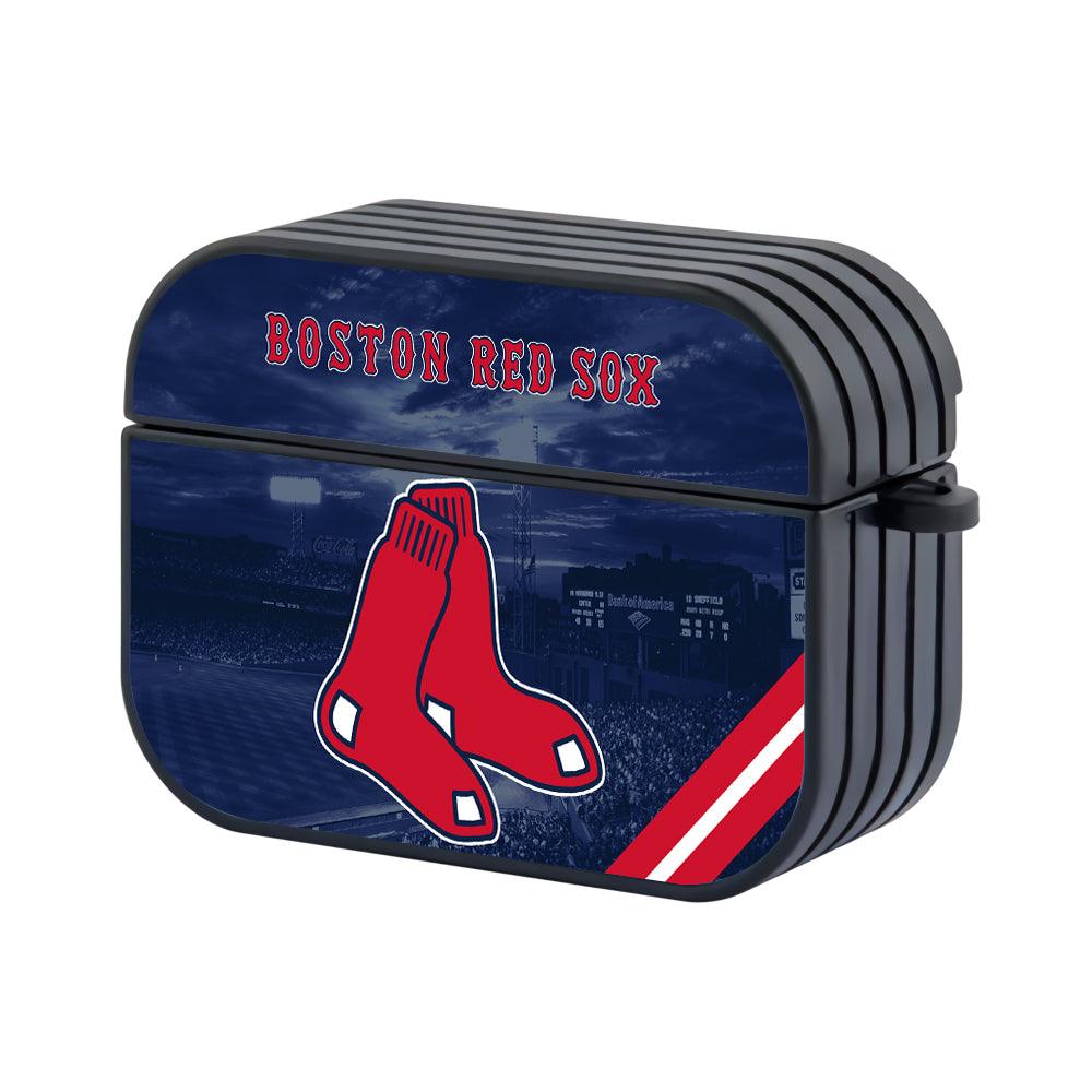 Boston Red Sox MLB Vibes of Stadium Hard Plastic Case Cover For Apple Airpods Pro 3-Xtracase