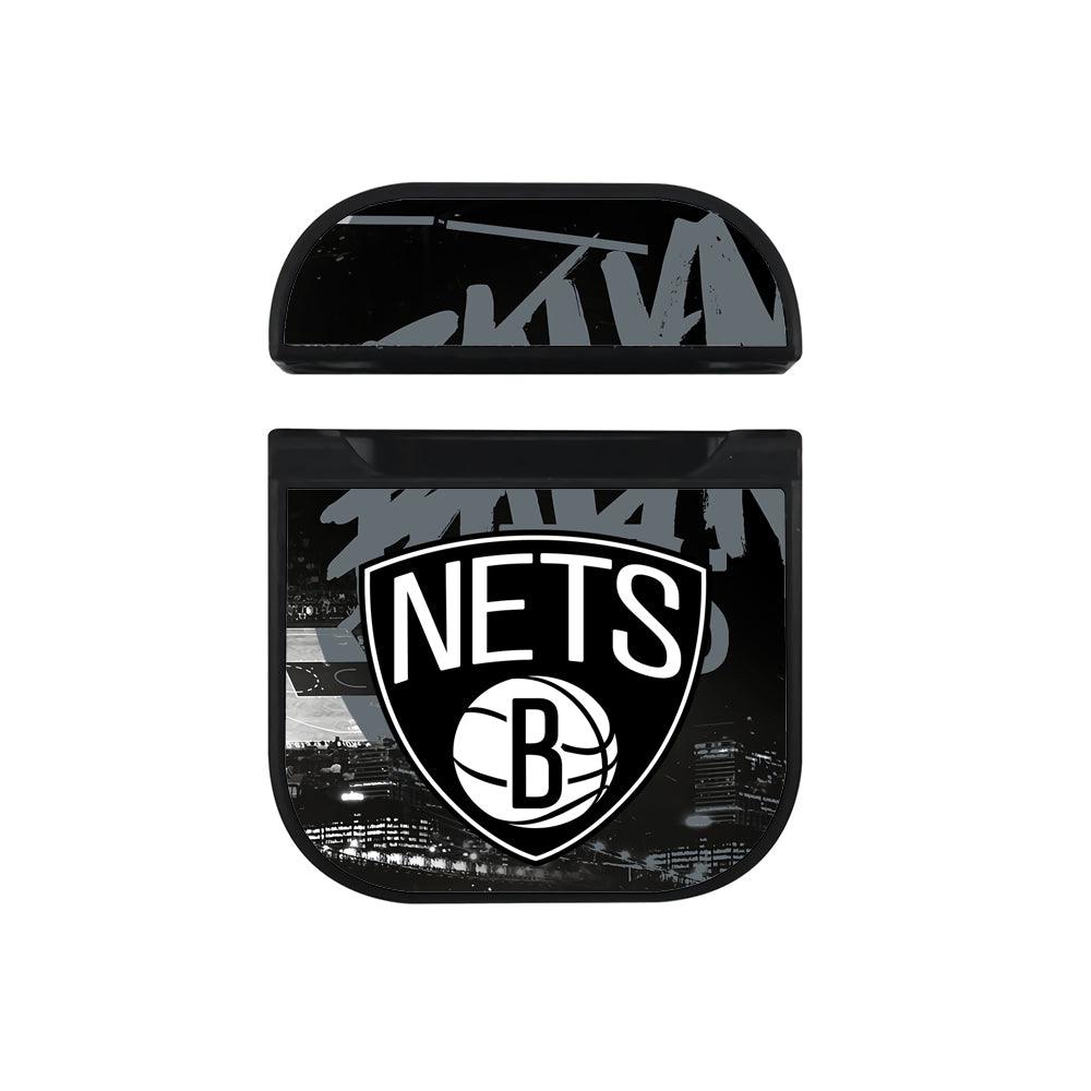 Brooklyn Nets The Stadium of Glory Hard Plastic Case Cover For Apple Airpods-Xtracase