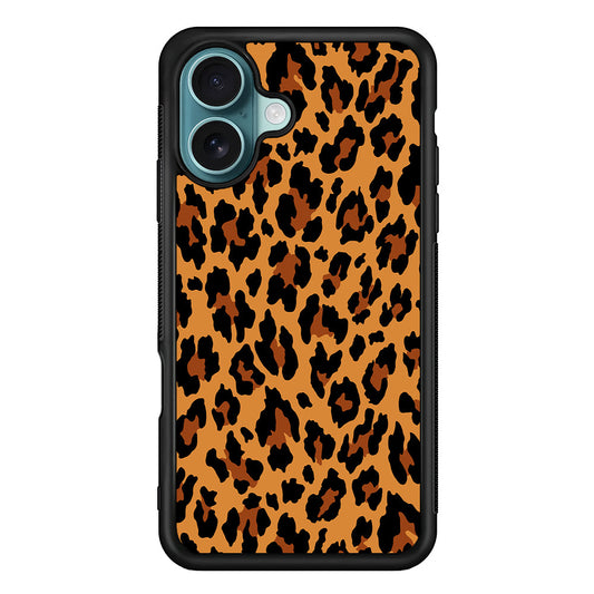 Brown Leopard Skin Pattern iPhone 16 Plus Case - Xtracase