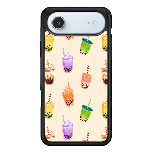 Bubble Tea Cups Colorful iPhone 17 Air Case - Xtracase