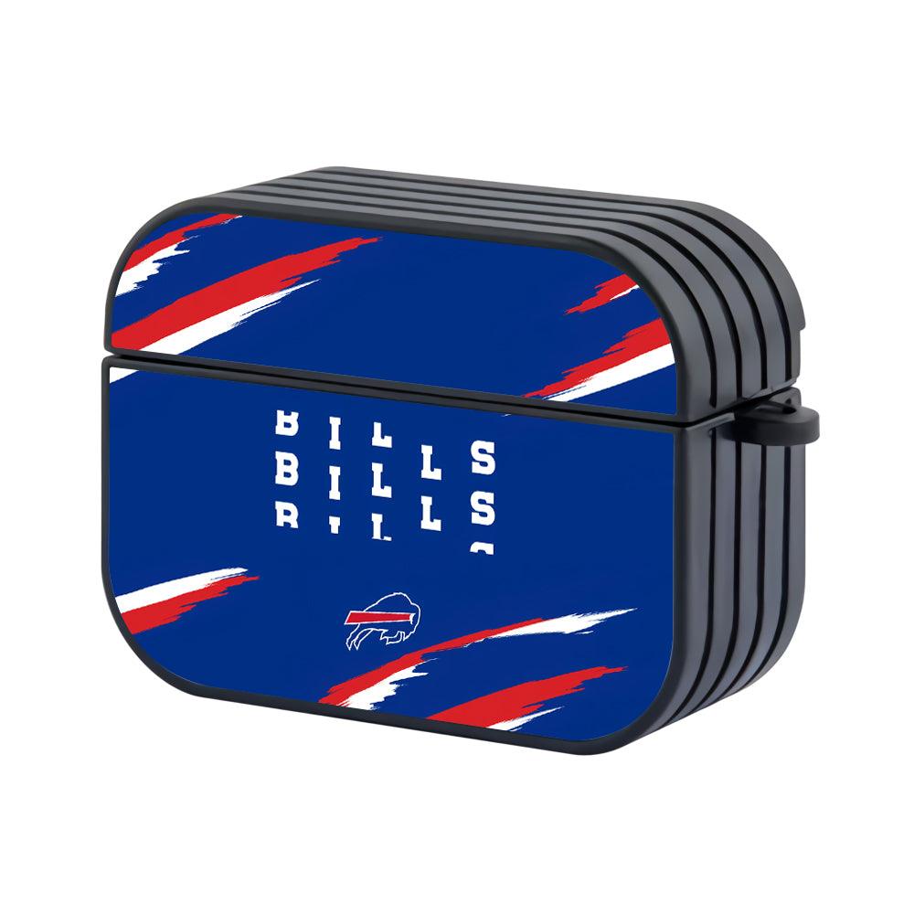 Buffalo Bills NFL Word of Fortunes Hard Plastic Case Cover For Apple Airpods Pro 2-Xtracase