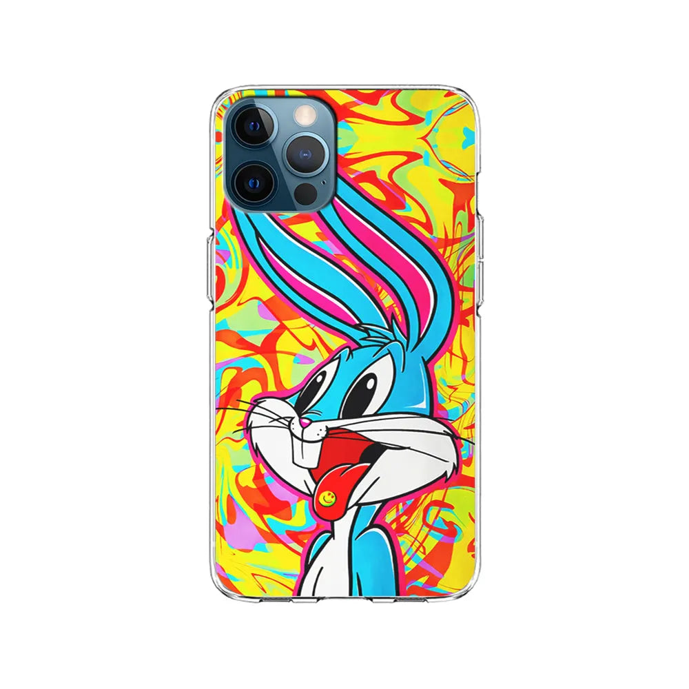Bugs Bunny Aesthetic iPhone 13 Pro Case-Clear Soft Case-Xtracase