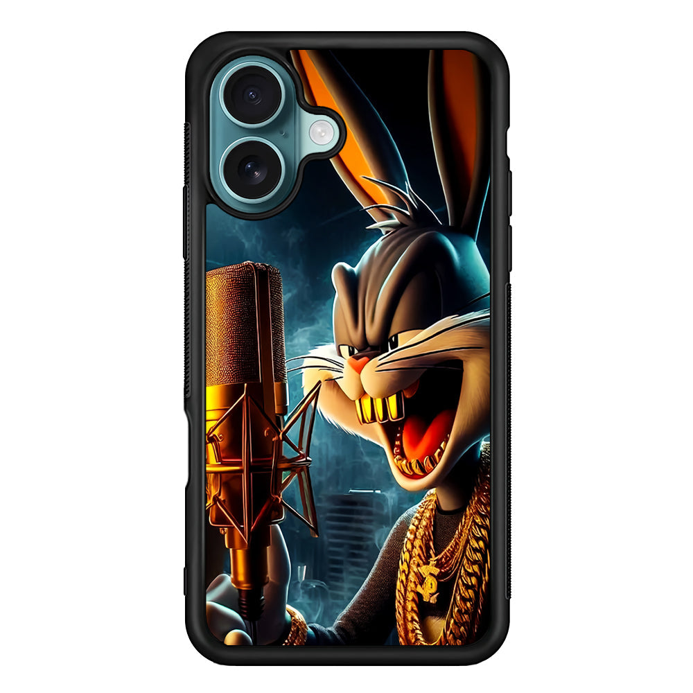 Bugs Bunny The Rapper iPhone 16 Plus Case - Xtracase