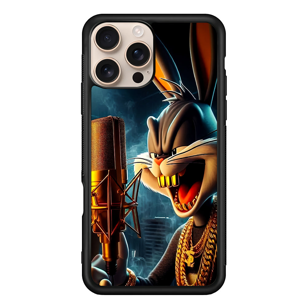 Bugs Bunny The Rapper iPhone 16 Pro Case - iPhone 16 Pro