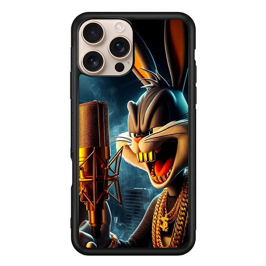 Bugs Bunny The Rapper iPhone 16 Pro Max Case - iPhone 16 Pro Max