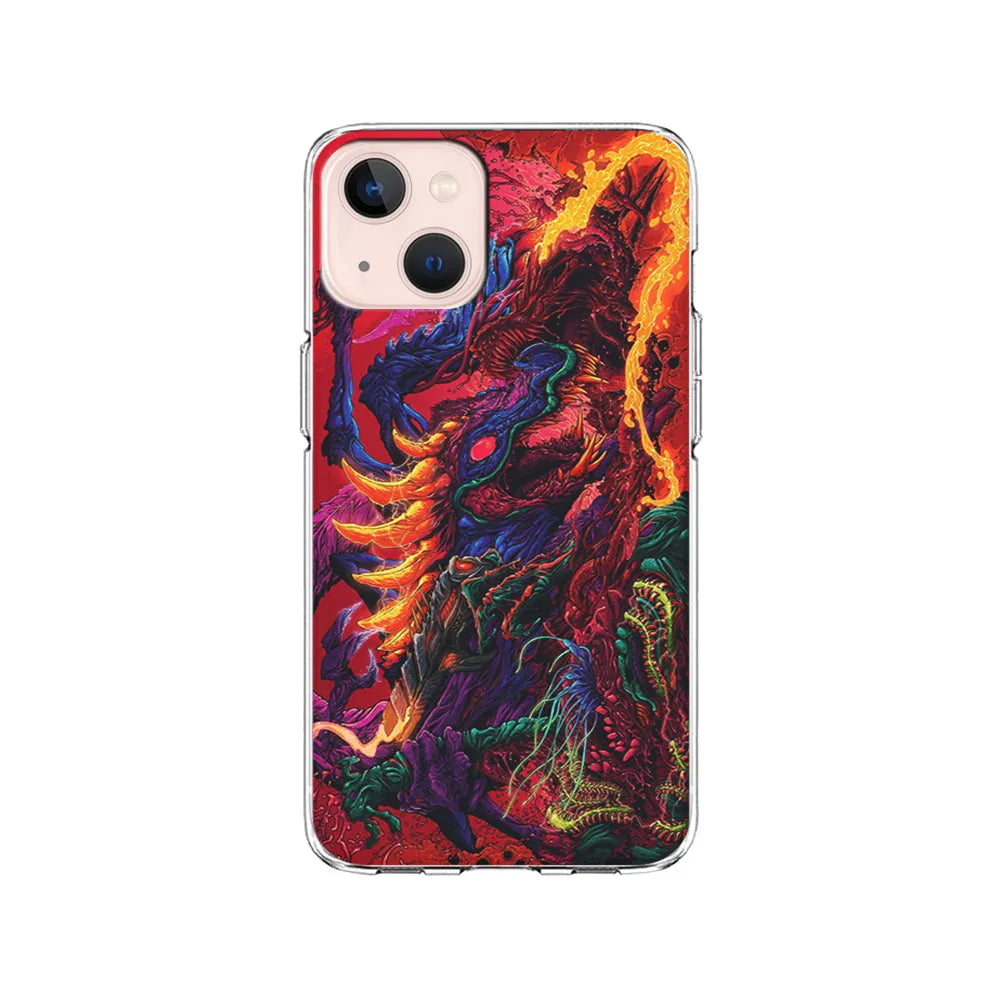 CS GO Hyper Beast Art iPhone 15 Plus Case-Clear Soft Case-Xtracase