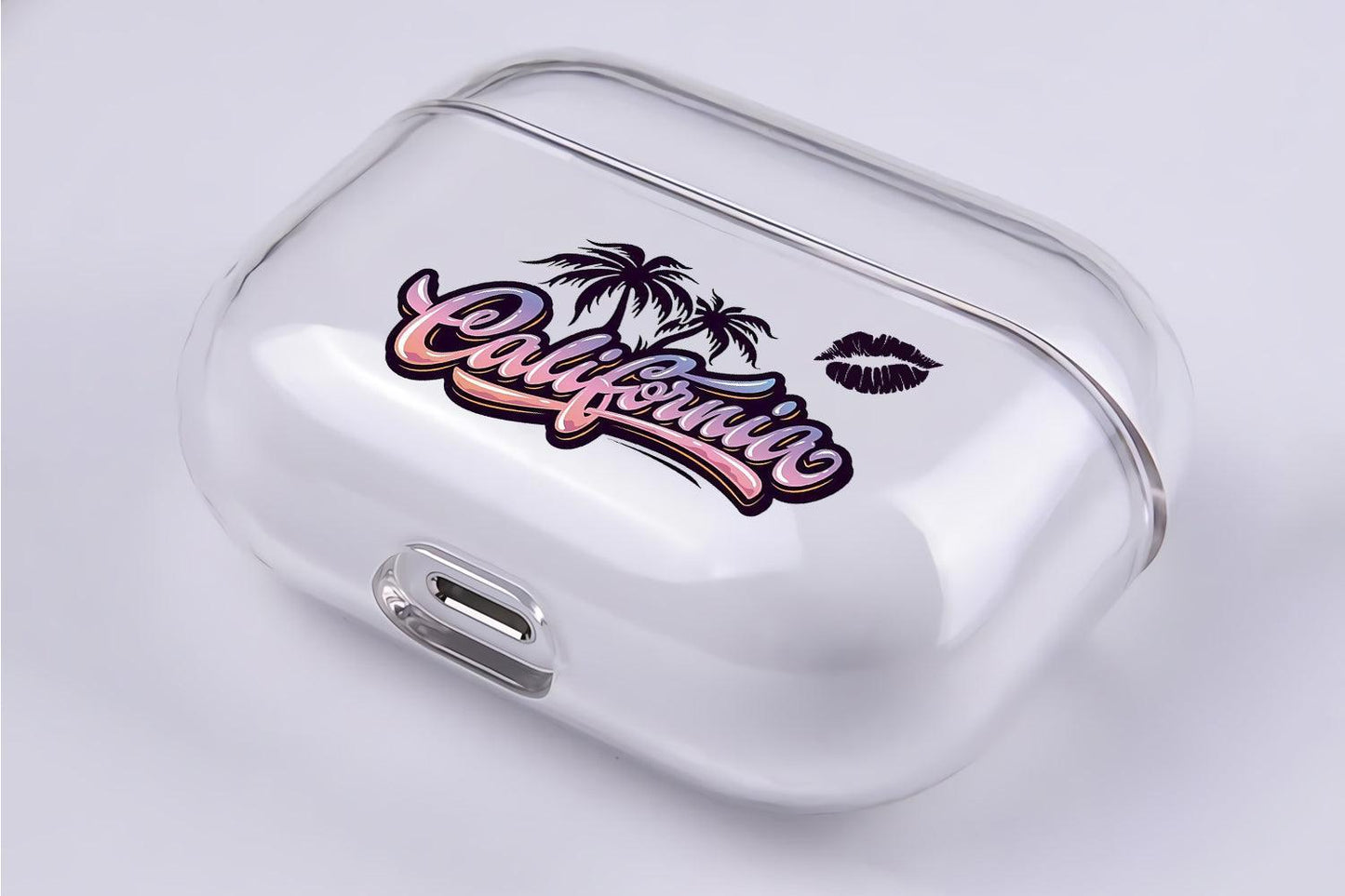 California Endemic Protective Clear Case Cover For Apple Airpod Pro-Xtracase