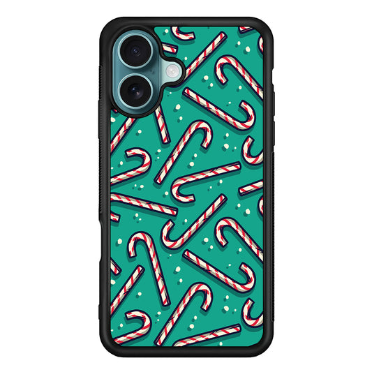 Candy Cane Lollipop iPhone 16 Case - Xtracase