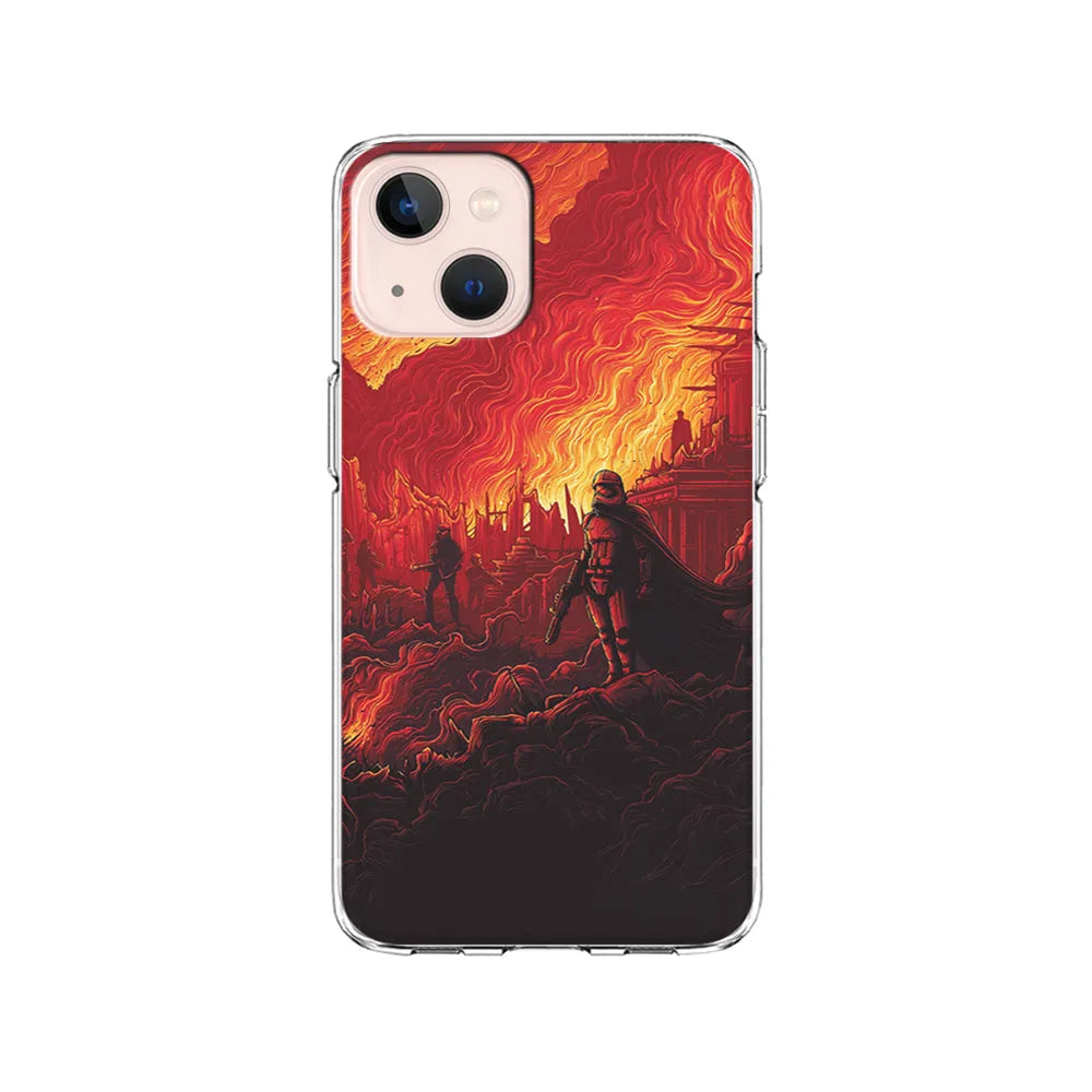 Captain Phasma Star Wars iPhone 14 Plus Case-Clear Soft Case-Xtracase