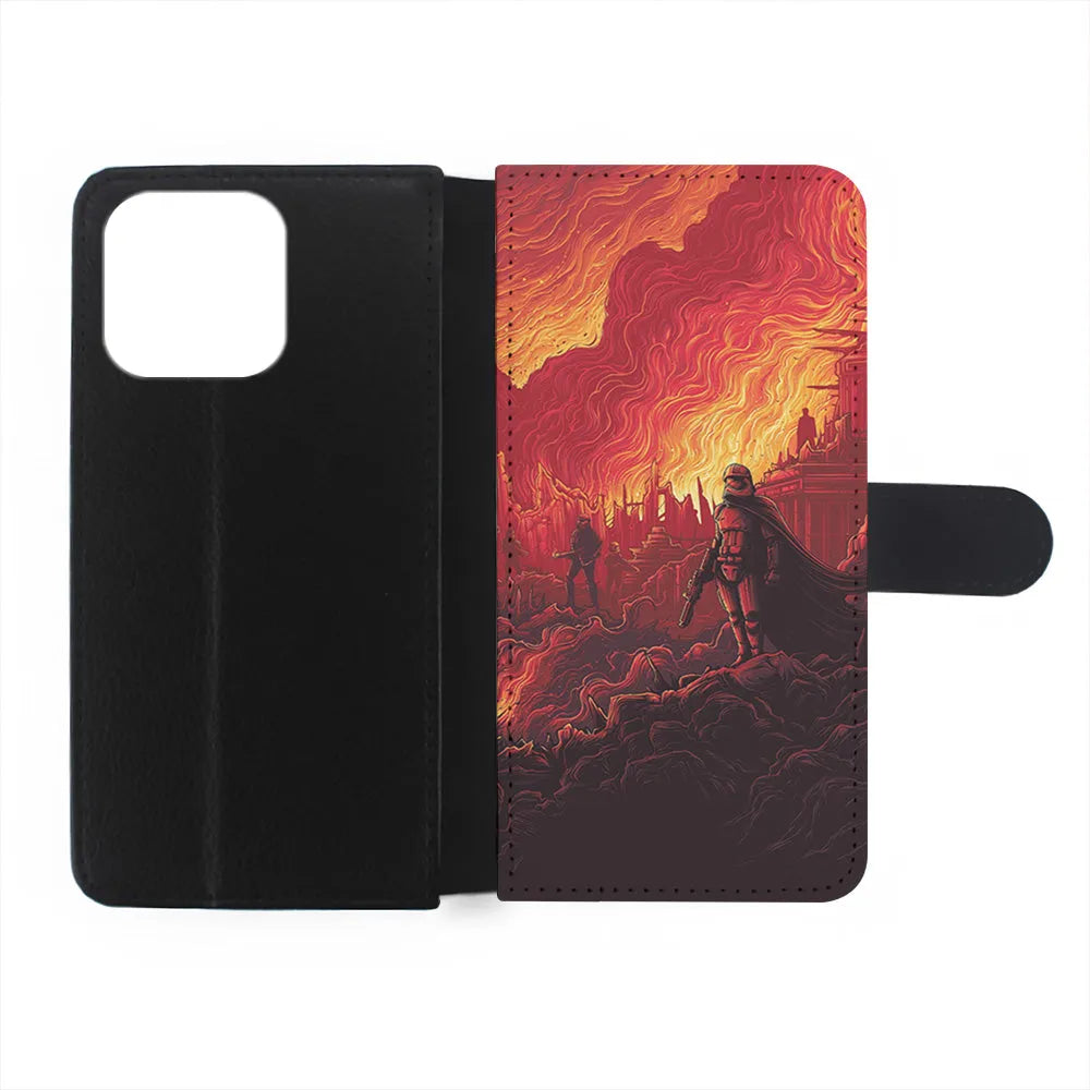 Captain Phasma Star Wars iPhone 14 Plus Case-Flip Wallet Case-Xtracase