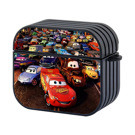 Cars Lightning McQueen and Friends Hard Plastic Case Cover For Apple Airpods 3-Xtracase