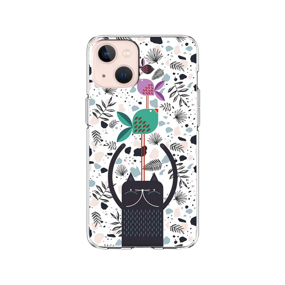 Cat Fish Aesthetic iPhone 14 Plus Case-Clear Soft Case-Xtracase