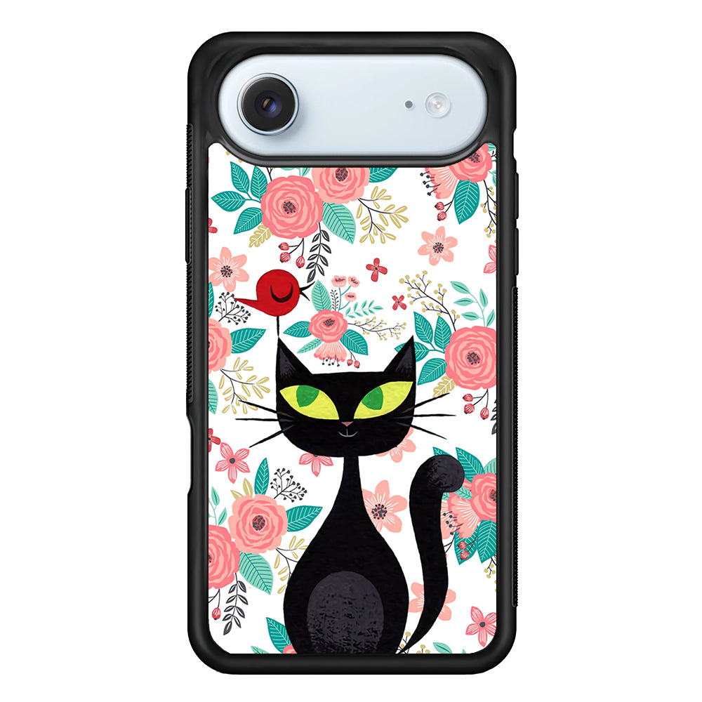 Cat Flower and Bird iPhone 17 Air Case - Xtracase