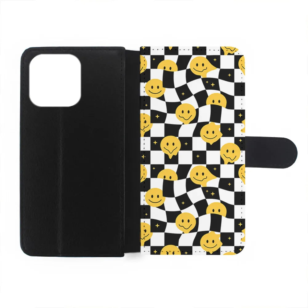 Checkmate with Smiley Pawn iPhone 13 Pro Case-Flip Wallet Case-Xtracase