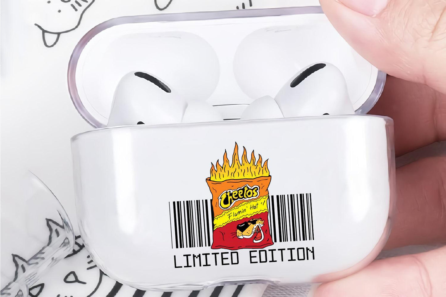 Cheetos Limited Edition Apple Airpod Pro 2 Clear Case-Xtracase