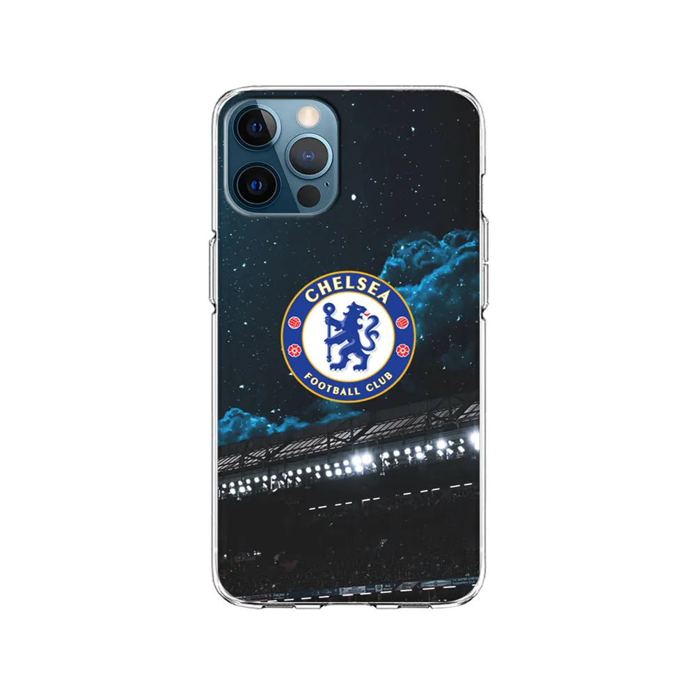 Chelsea Home Stamford Bridge iPhone 13 Pro Case-Clear Soft Case-Xtracase