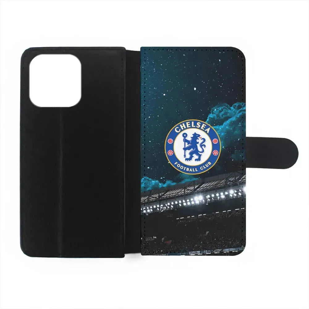 Chelsea Home Stamford Bridge iPhone 15 Pro Max Case-Flip Wallet Case-Xtracase