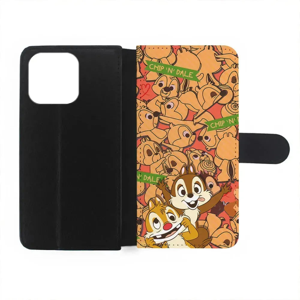 Chip N Dale Face of The Day iPhone 15 Pro Max Case-Flip Wallet Case-Xtracase