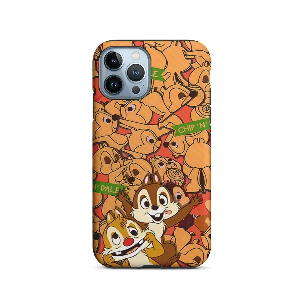 Chip N Dale Face of The Day iPhone 15 Pro Max Case-2 in 1 Tough Case-Xtracase