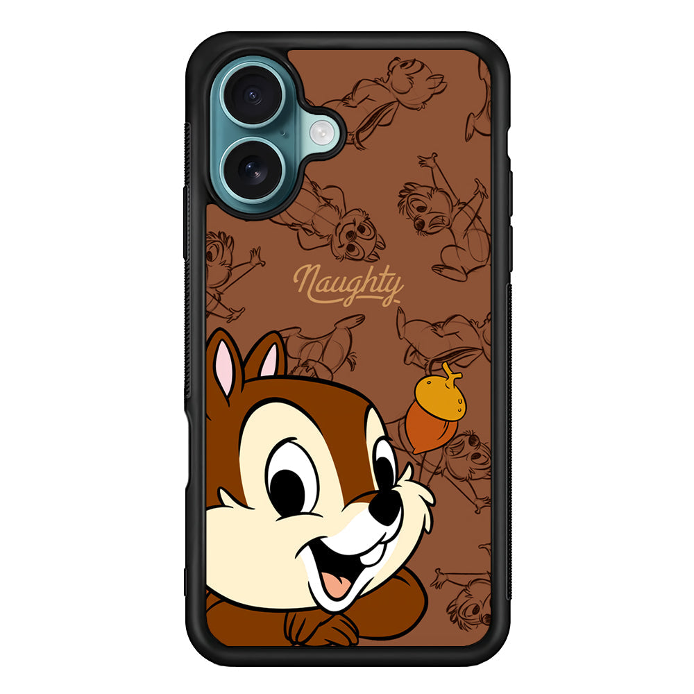 Chip N Dale Naughty Person iPhone 16 Plus Case - Xtracase
