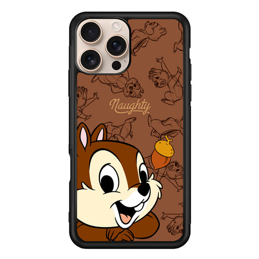 Chip N Dale Naughty Person iPhone 16 Pro Max Case - iPhone 16 Pro Max