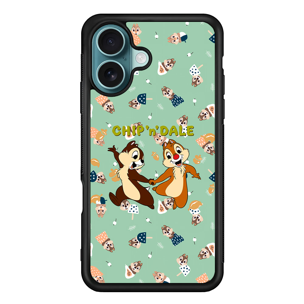 Chip N Dale Walk Happily iPhone 16 Case - Xtracase