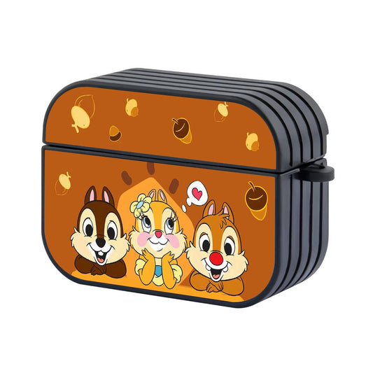 Chip n Dale Confused in Choices Hard Plastic Case Cover For Apple Airpods Pro-Xtracase