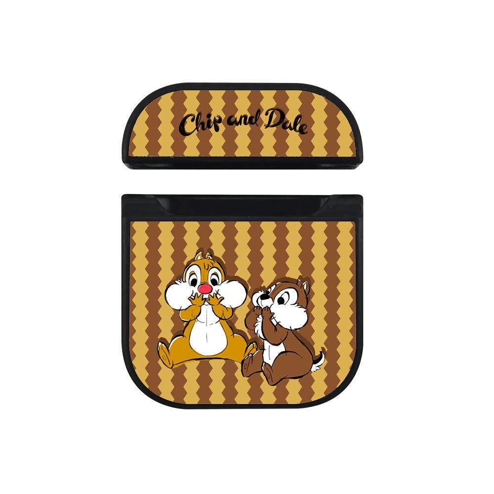 Chip n Dale Do Not Forget to Eat Hard Plastic Case Cover For Apple Airpods-Xtracase