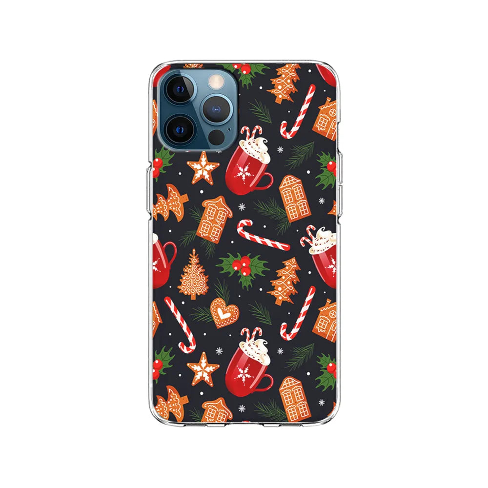Christmas Ornaments Aesthetic iPhone 13 Pro Case-Clear Soft Case-Xtracase
