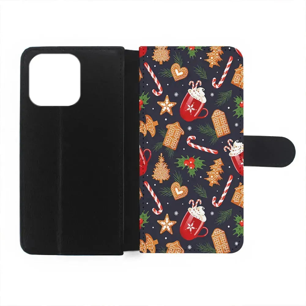 Christmas Ornaments Aesthetic iPhone 15 Pro Max Case-Flip Wallet Case-Xtracase