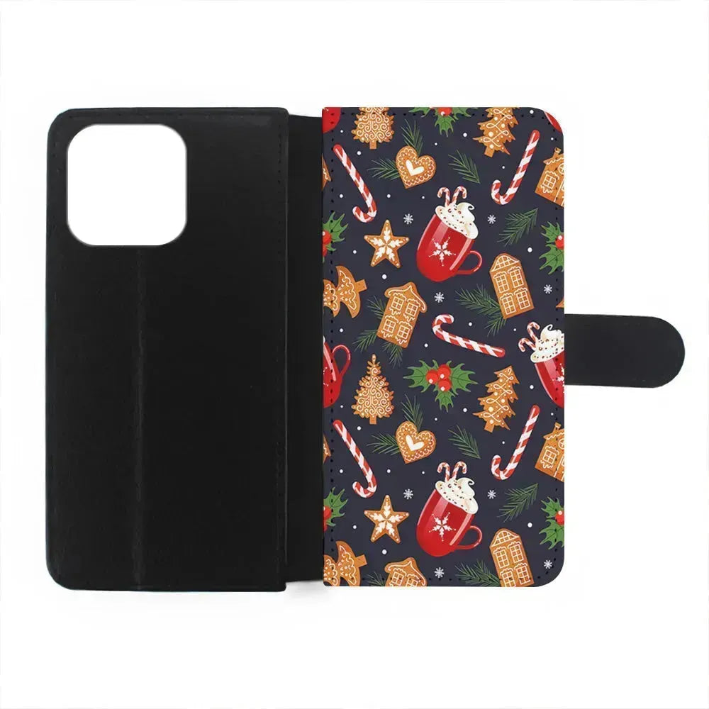 Christmas Ornaments Aesthetic iPhone 13 Mini Case-Flip Wallet Case-Xtracase