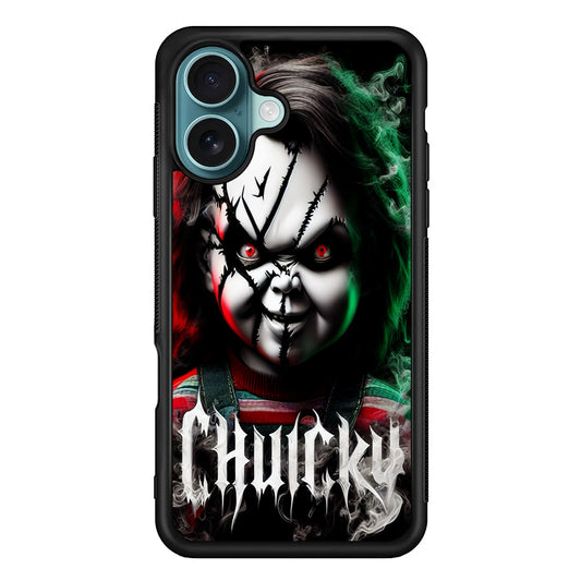 Chucky Doll Scary Face iPhone 16 Plus Case - Xtracase