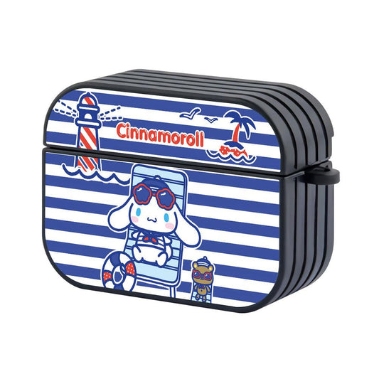 Cinnamoroll Bright Sun and The Blue Sea Hard Plastic Case Cover For Apple Airpods Pro-Xtracase