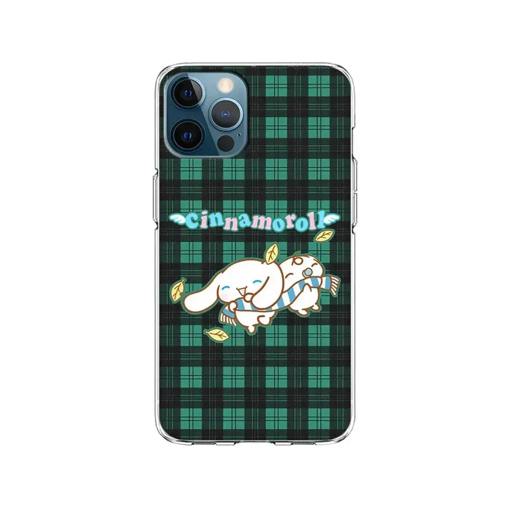Cinnamoroll Winter Scarf iPhone 15 Pro Max Case-Clear Soft Case-Xtracase
