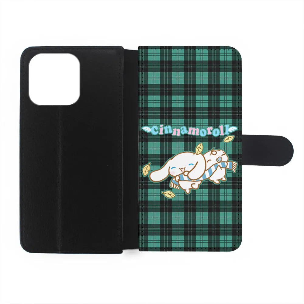 Cinnamoroll Winter Scarf iPhone 13 Pro Case-Flip Wallet Case-Xtracase
