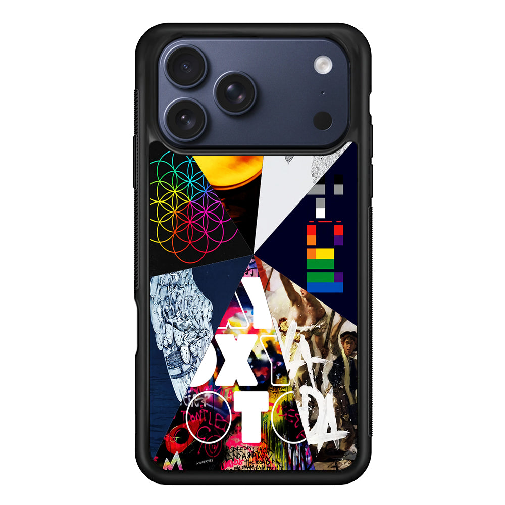 Coldplay Album Cover Collage iPhone 17 Pro Max Case - Xtracase