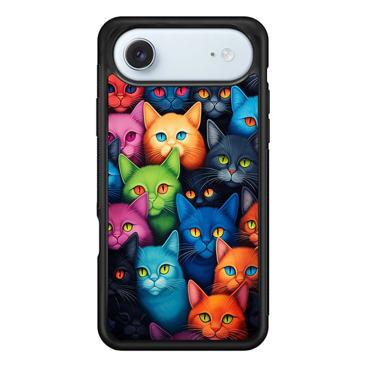 Collection of Colorful Cats iPhone 17 Air Case - Xtracase