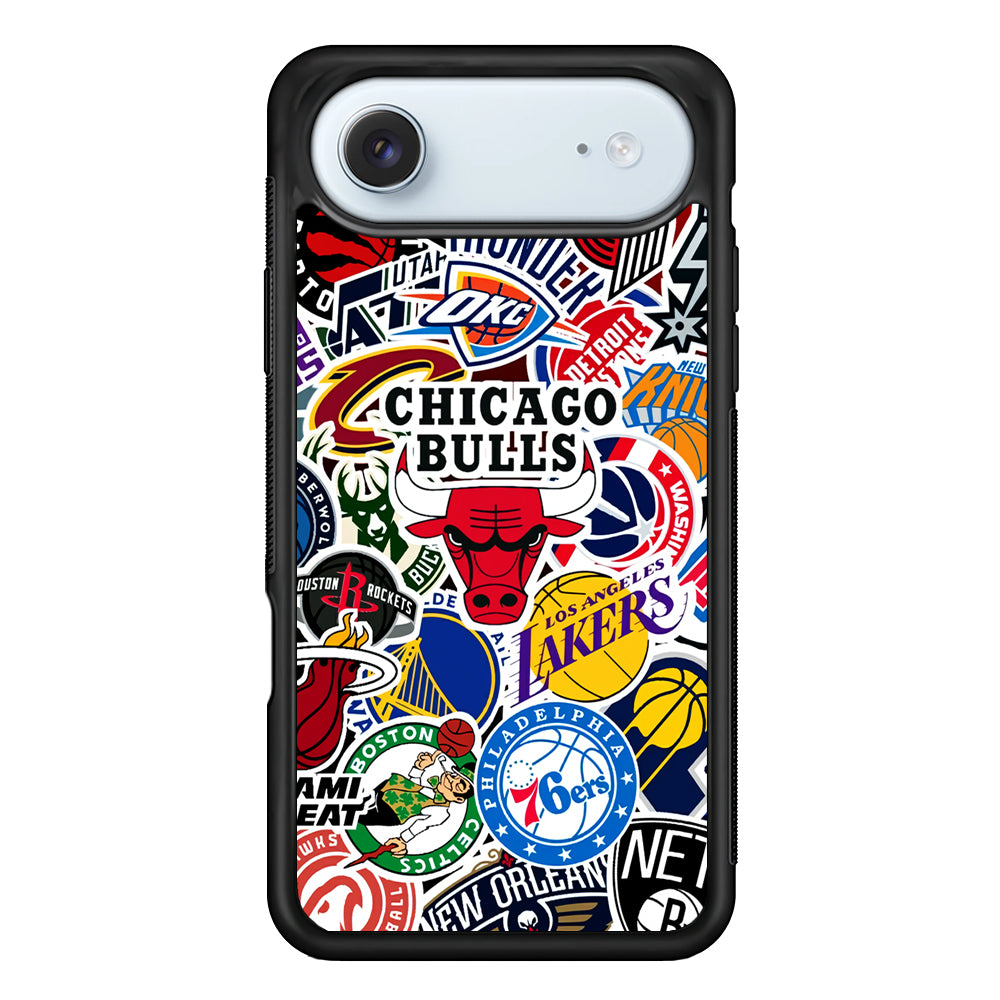 Collection of NBA Club logos iPhone 17 Air Case - Xtracase