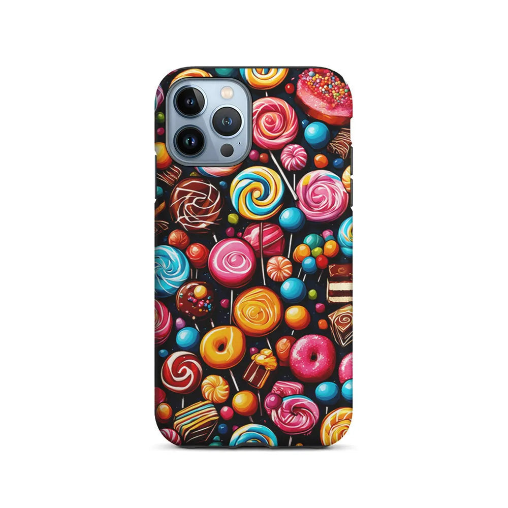 Colorful Assortment of Candies iPhone 13 Pro Case-2 in 1 Tough Case-Xtracase