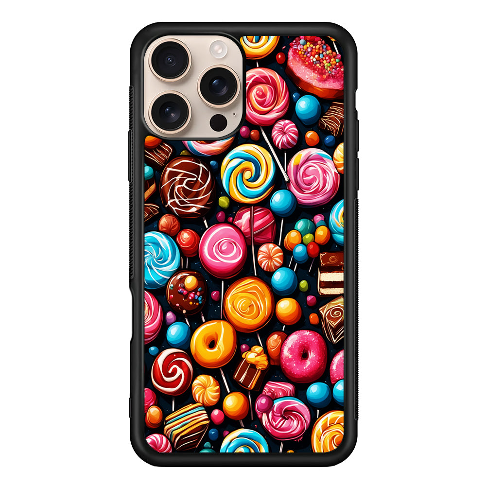 Colorful Assortment of Candies iPhone 16 Pro Case - iPhone 16 Pro