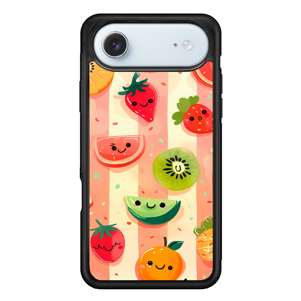 Colorful Fruit Cartoon Stripe iPhone 17 Air Case - Xtracase
