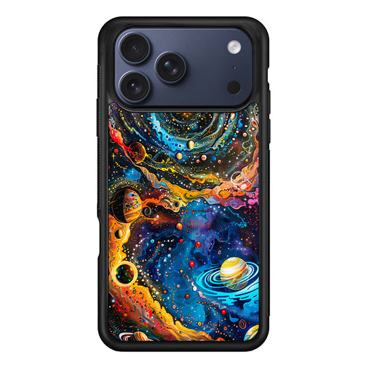 Colorful Galaxy Many Planets iPhone 17 Pro Case - Xtracase