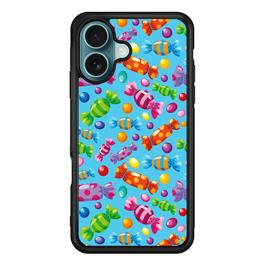 Colorfully Wrapped Candies iPhone 16 Case - Xtracase