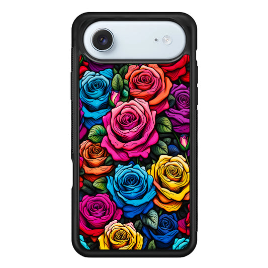Colourful Roses Flowers Aesthetic iPhone 17 Air Case - Xtracase