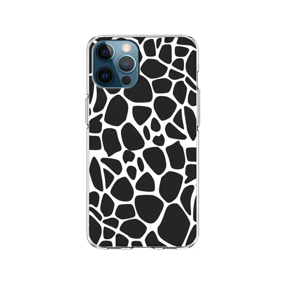 Cow Skin Pattern iPhone 15 Pro Max Case-Clear Soft Case-Xtracase