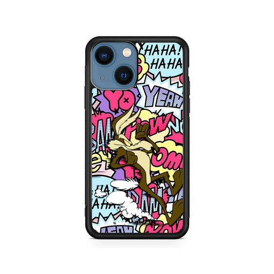 Coyote Run Too Far iPhone 15 Plus Case-Rubber / Black (2D Case)-Xtracase