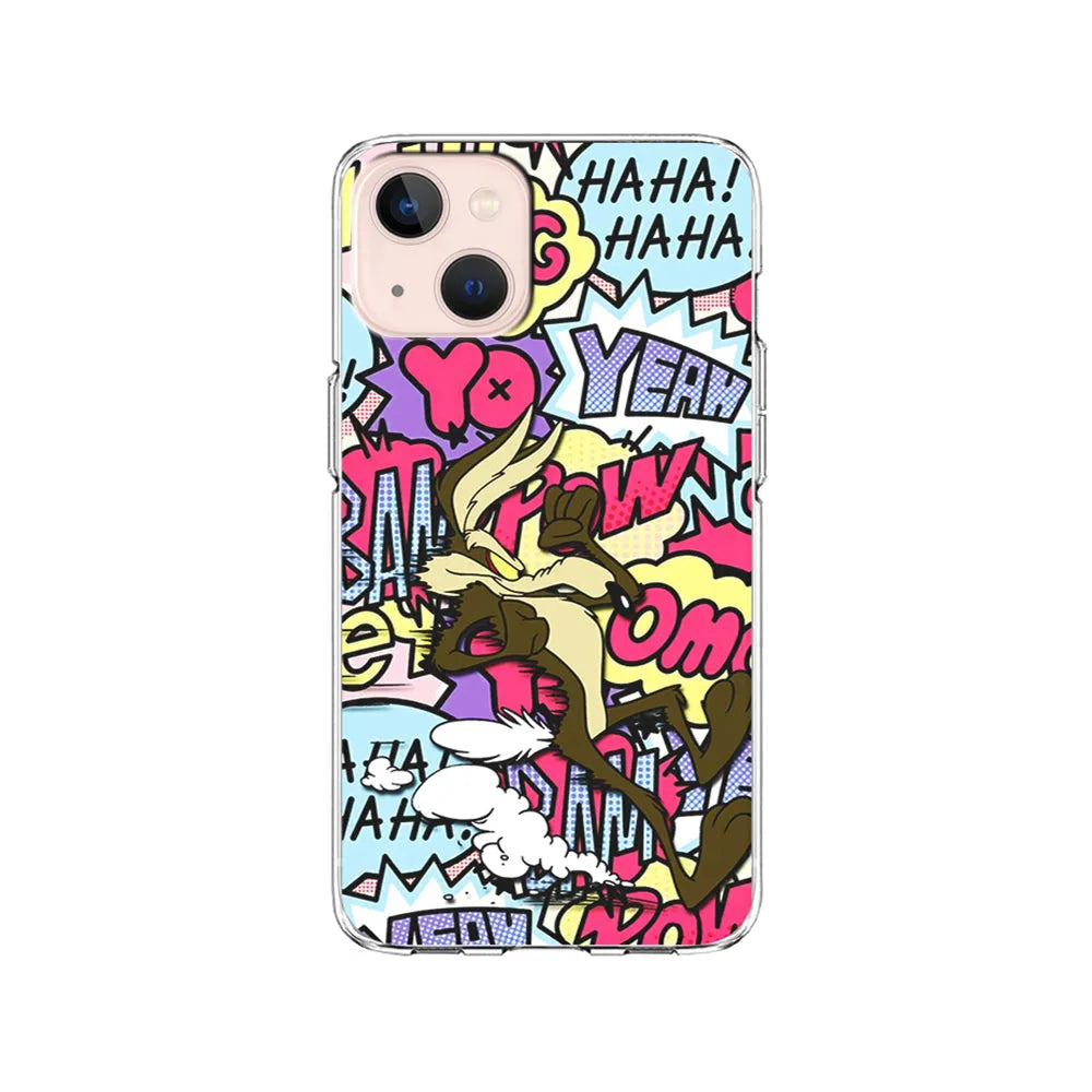 Coyote Run Too Far iPhone 14 Plus Case-Clear Soft Case-Xtracase