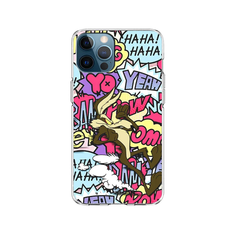 Coyote Run Too Far iPhone 13 Pro Case-Clear Soft Case-Xtracase