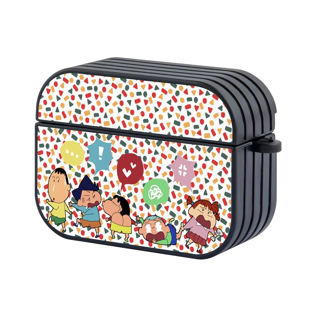 Crayon Shinchan Outdoor Pleasure Hard Plastic Case Cover For Apple Airpods Pro 3-Xtracase