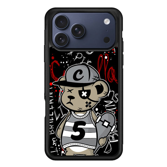 Crew Five Skater Bear iPhone 17 Pro Case - Xtracase